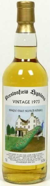Clynelish 33yo 1973/2006 (54.3%, Signatory, Prestonfield, Cask #8912, 405 bottles)