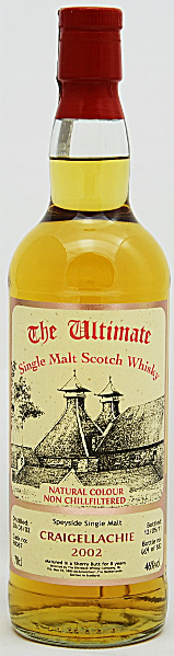 Craigellachie 8yo 2002/2011 (46%, The Ultimate, Sherry Butt #90067, 882 bottles)