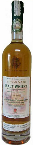 Linkwood 21yo 1985/2007 (43%, The Secret Treasures, Bourbon Cask #4548, 348 bottles)