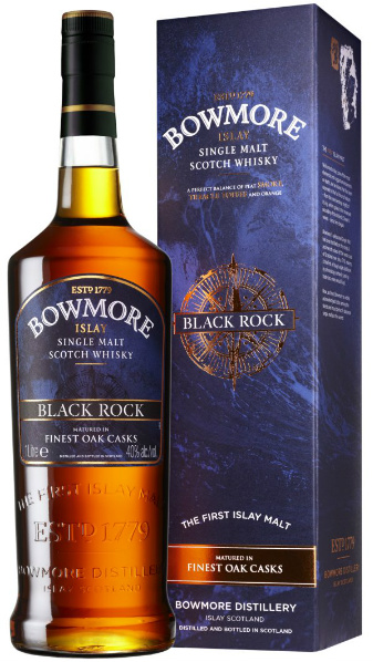 Bowmore 'Black Rock' (40%, OB, for Travel Retail, 1 Litre)