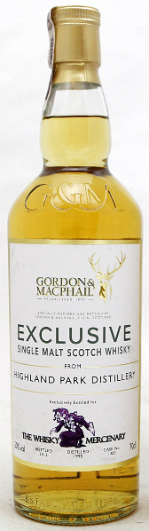 Highland Park 20yo 1995/2015 (50%, Gordon & MacPhail, Exclusive, for The Whisky Mercenary, Refill Hogshead #1485, 325 bottles)